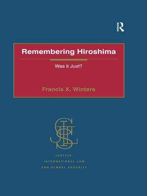 cover image of Remembering Hiroshima